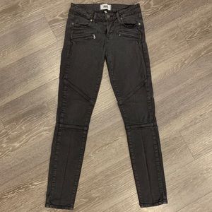 Paige Moto Skinny Jean - size 26